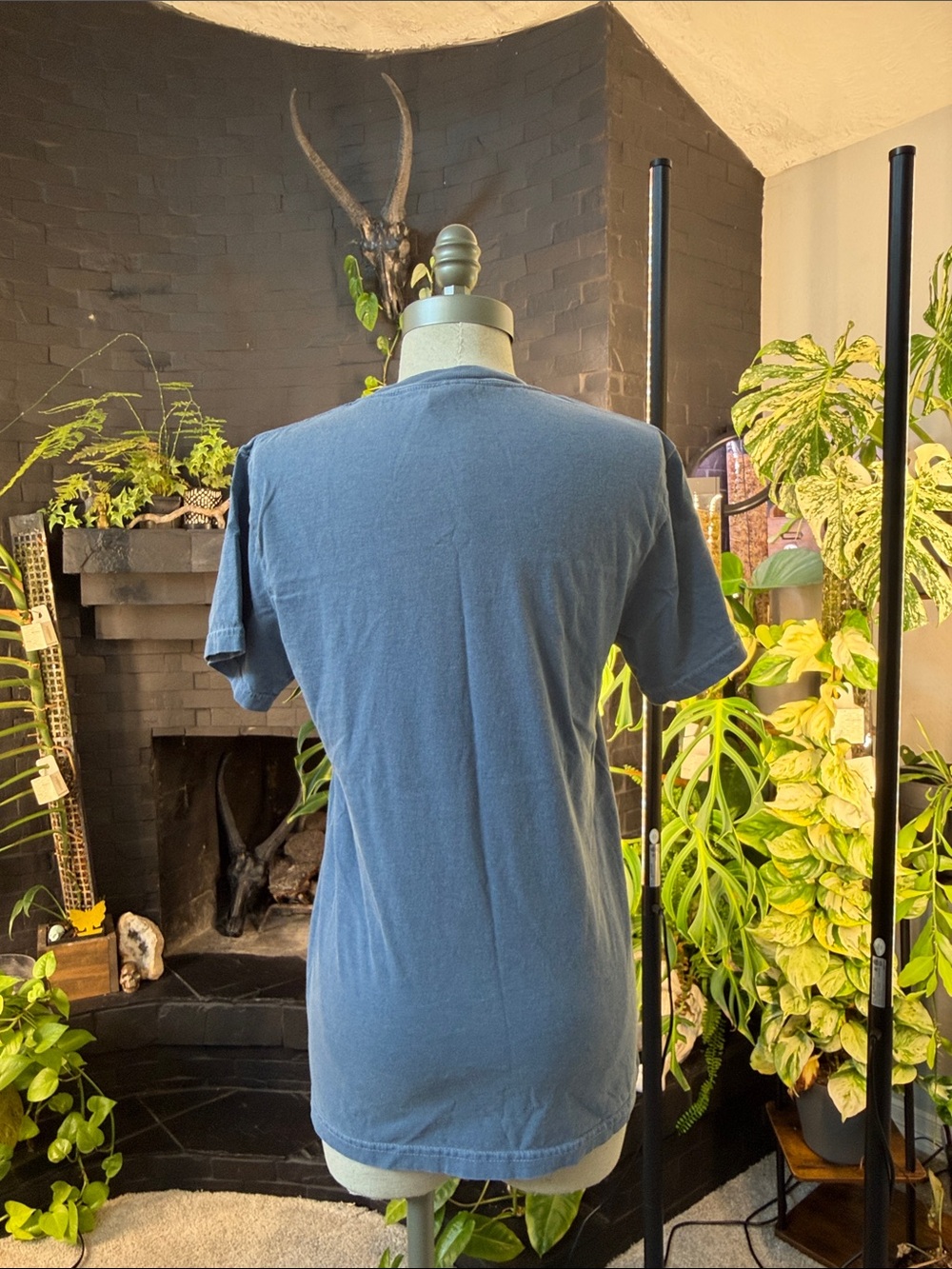 Comfort Colors BRUH Graphic Tee in Navy - Picture 3 of 4